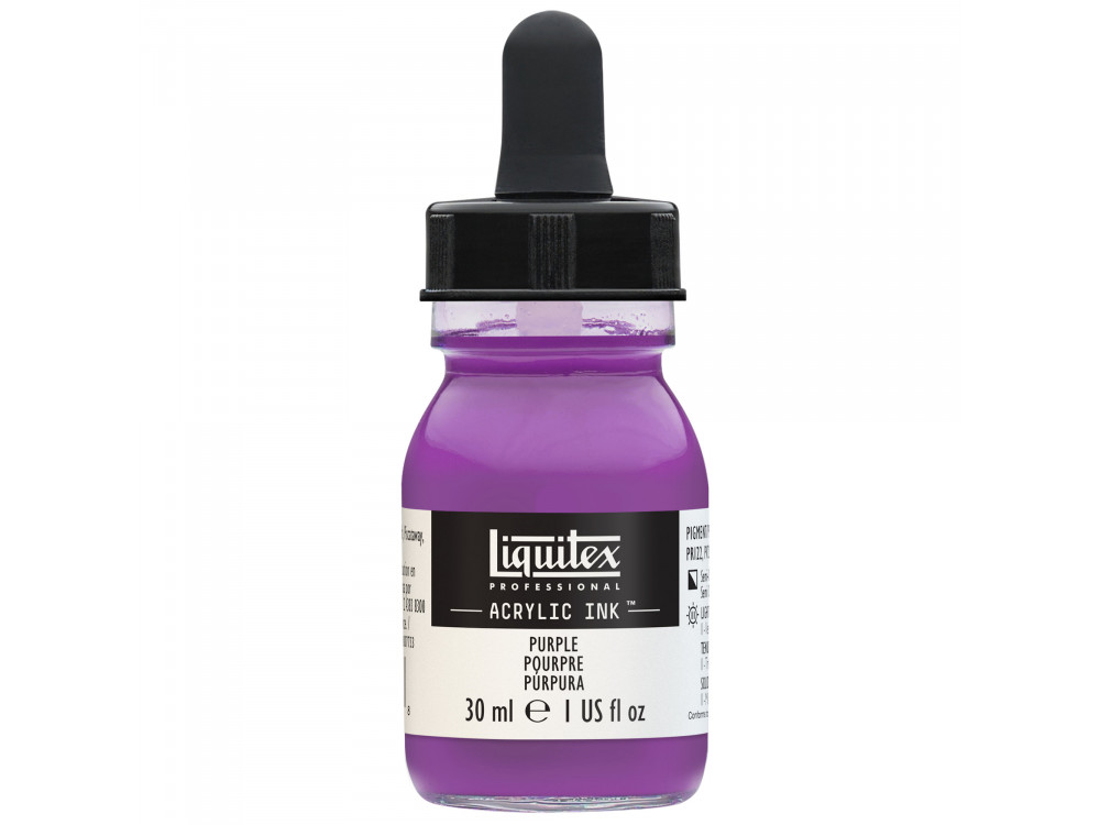 Professional Acrylic ink - Liquitex - Purple, 30 ml