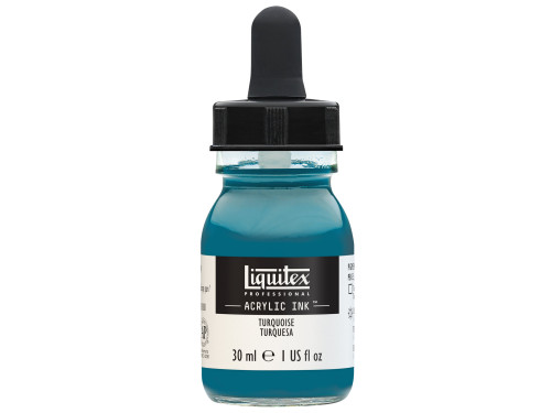 Tusz akrylowy - Liquitex - Turquoise, 30 ml