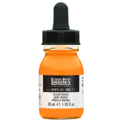 Tusz akrylowy - Liquitex - Yellow Orange, 30 ml