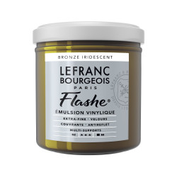 Acrylic paint Flashe - Lefranc & Bourgeois - Bronze Iridescent, 125 ml