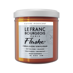 Farba akrylowa Flashe - Lefranc & Bourgeois - Copper Iridescent, 125 ml