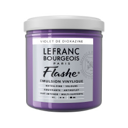Acrylic paint Flashe - Lefranc & Bourgeois - Dioxazine Violet, 125 ml