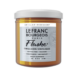 Farba akrylowa Flashe - Lefranc & Bourgeois - Light Gold Iridescent, 125 ml