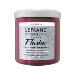 Acrylic paint Flashe - Lefranc & Bourgeois - Magenta, 125 ml