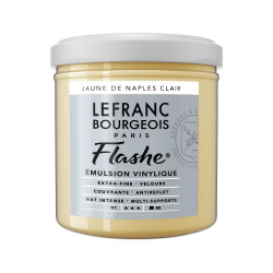 Acrylic paint Flashe - Lefranc & Bourgeois - Naples Yellow Light, 125 ml