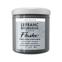 Acrylic paint Flashe - Lefranc & Bourgeois - Neutral Grey, 125 ml