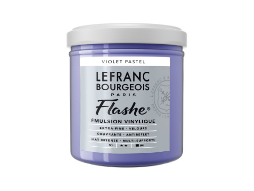 Farba akrylowa Flashe - Lefranc & Bourgeois - Pastel Violet, 125 ml