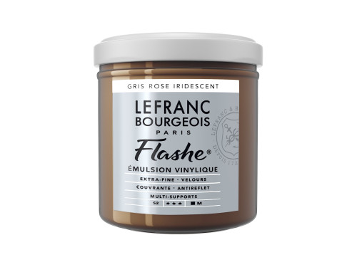 Farba akrylowa Flashe - Lefranc & Bourgeois - Pink Grey Iridescent, 125 ml