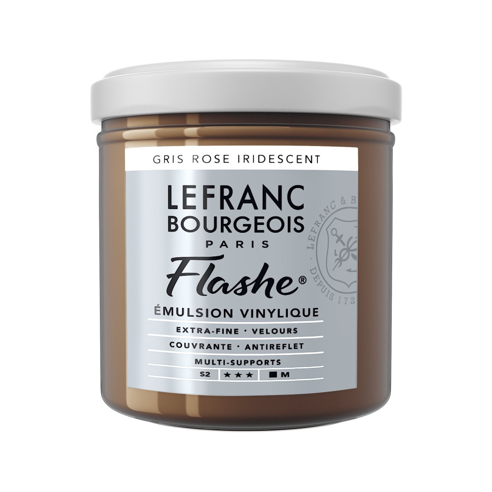 Farba akrylowa Flashe - Lefranc & Bourgeois - Pink Grey Iridescent, 125 ml