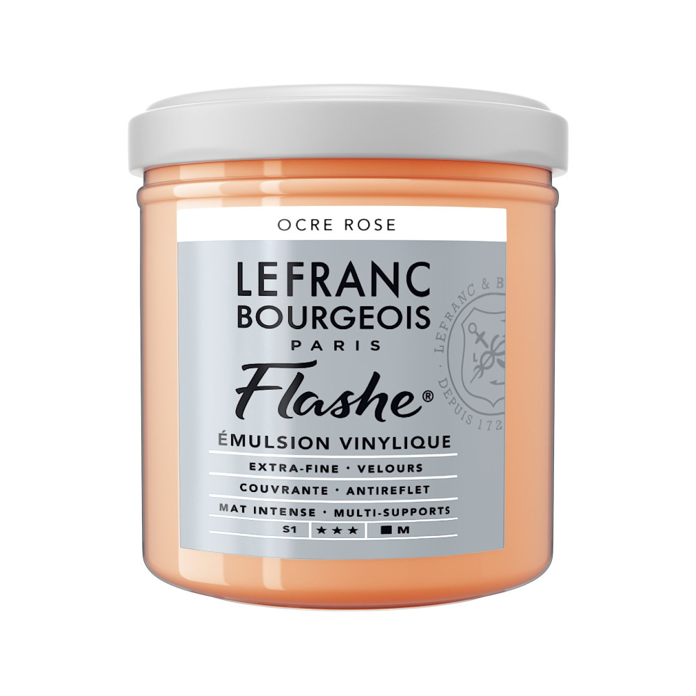 Farba akrylowa Flashe - Lefranc & Bourgeois - Pink Ochre, 125 ml