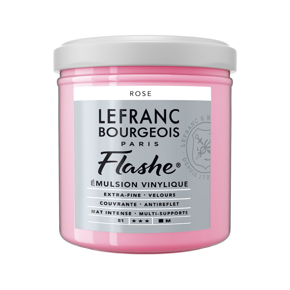 Farba akrylowa Flashe - Lefranc & Bourgeois - Rose, 125 ml
