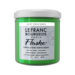 Acrylic paint Flashe - Lefranc & Bourgeois - Spring Green, 125 ml