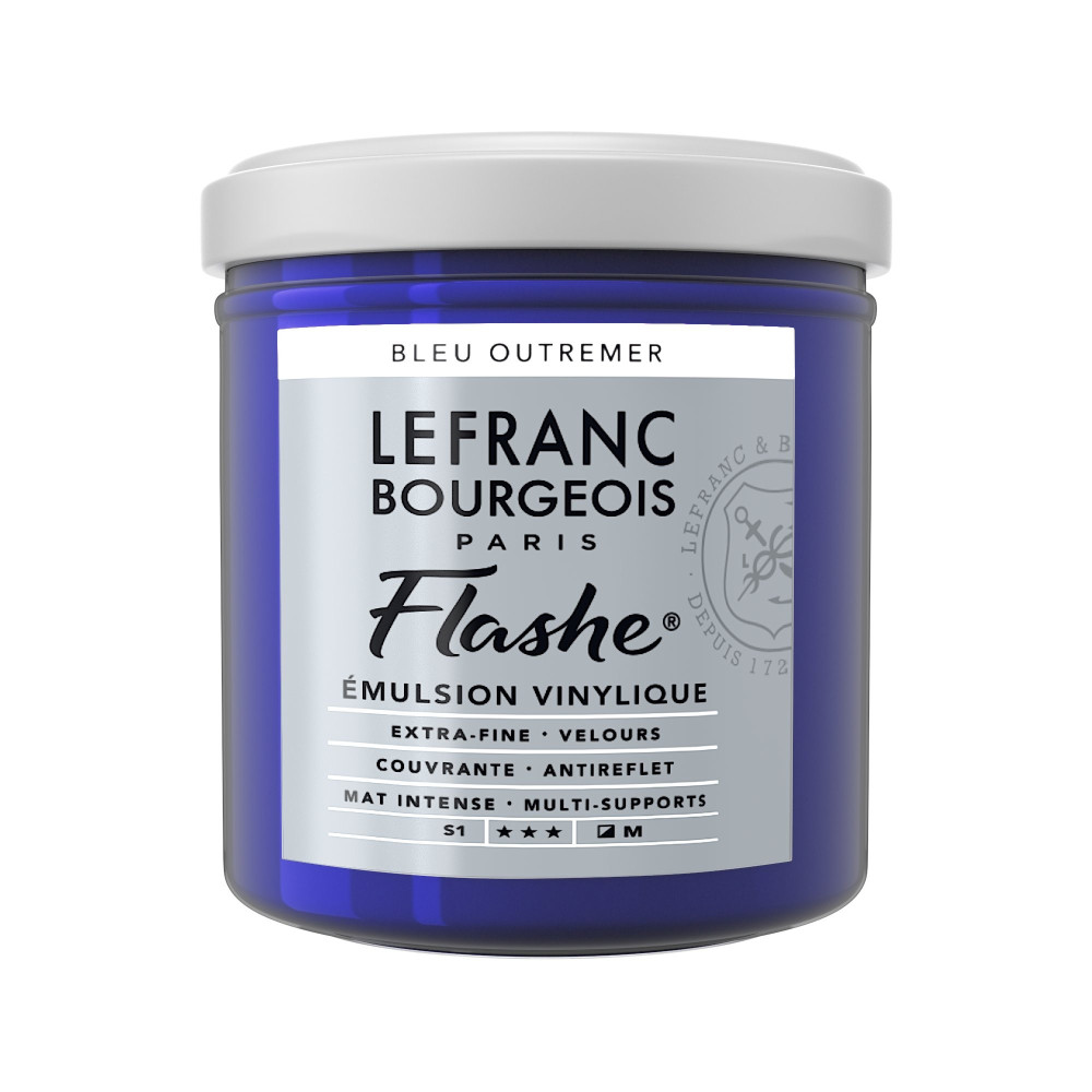 Farba akrylowa Flashe - Lefranc & Bourgeois - Ultramarine, 125 ml