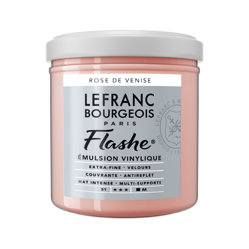 Farba akrylowa Flashe - Lefranc & Bourgeois - Venetian Pink, 125 ml