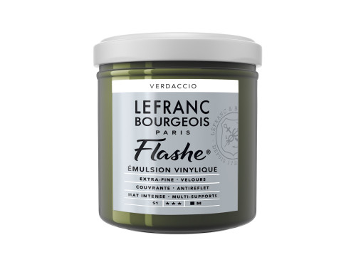Farba akrylowa Flashe - Lefranc & Bourgeois - Verdaccio, 125 ml