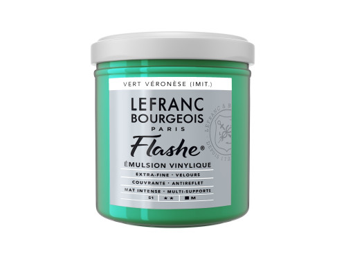 Farba akrylowa Flashe - Lefranc & Bourgeois - Veronese Green Hue, 125 ml