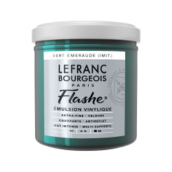 Acrylic paint Flashe - Lefranc & Bourgeois - Viridian Hue, 125 ml