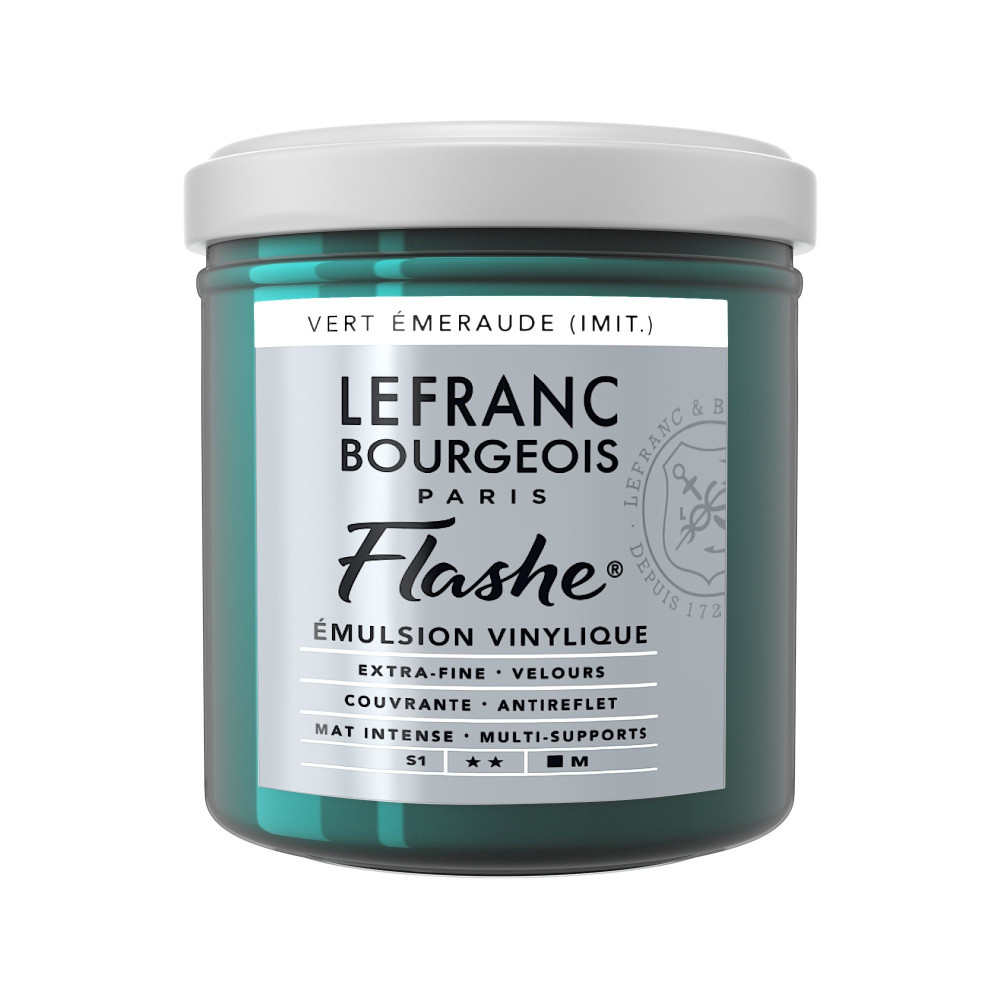 Farba akrylowa Flashe - Lefranc & Bourgeois - Viridian Hue, 125 ml