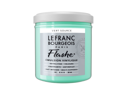 Farba akrylowa Flashe - Lefranc & Bourgeois - Water Green, 125 ml
