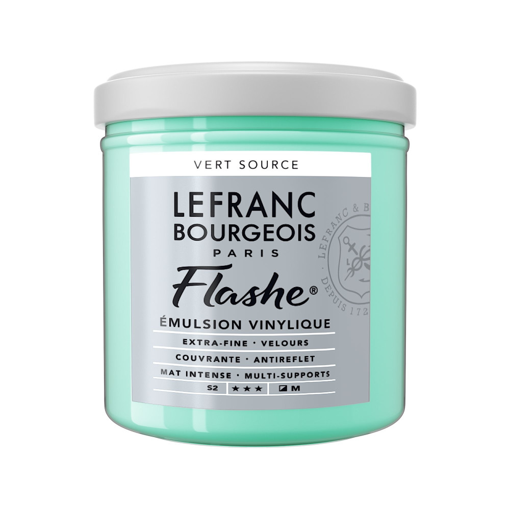 Acrylic paint Flashe - Lefranc & Bourgeois - Water Green, 125 ml
