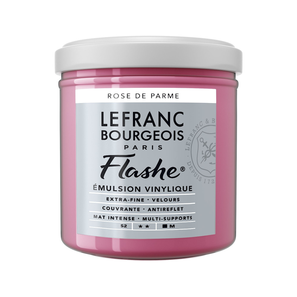 Farba akrylowa Flashe - Lefranc & Bourgeois - Parma Pink, 125 ml