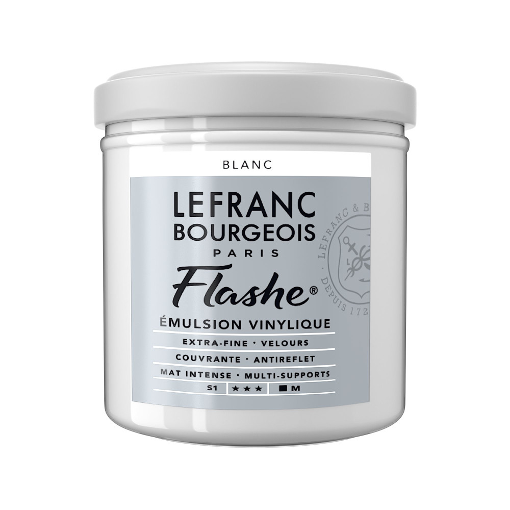 Acrylic paint Flashe - Lefranc & Bourgeois - White, 125 ml