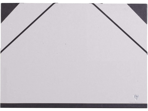 Folder for documents and drawings - Clairefontaine - grey, A3