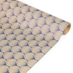 Gift wrapping paper, Blue...