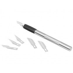 Scalpel with 6 blades -...
