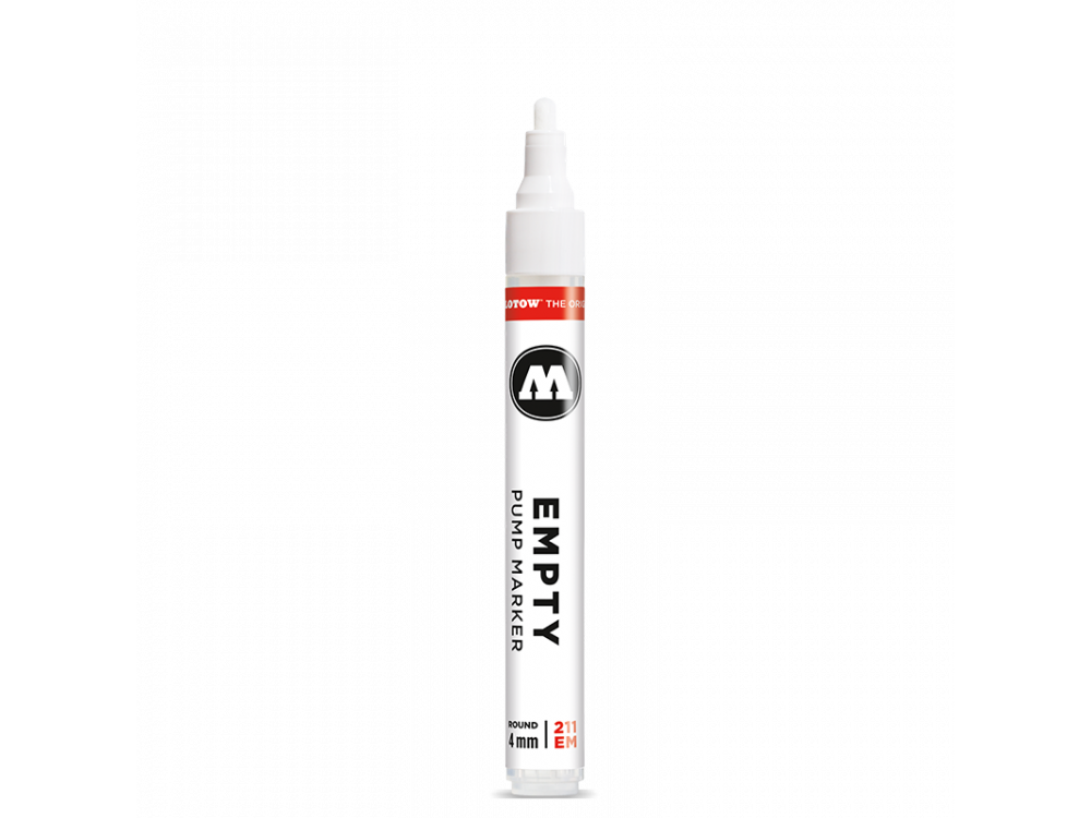 Empty Marker - Molotow - round, 4 mm, 9 ml