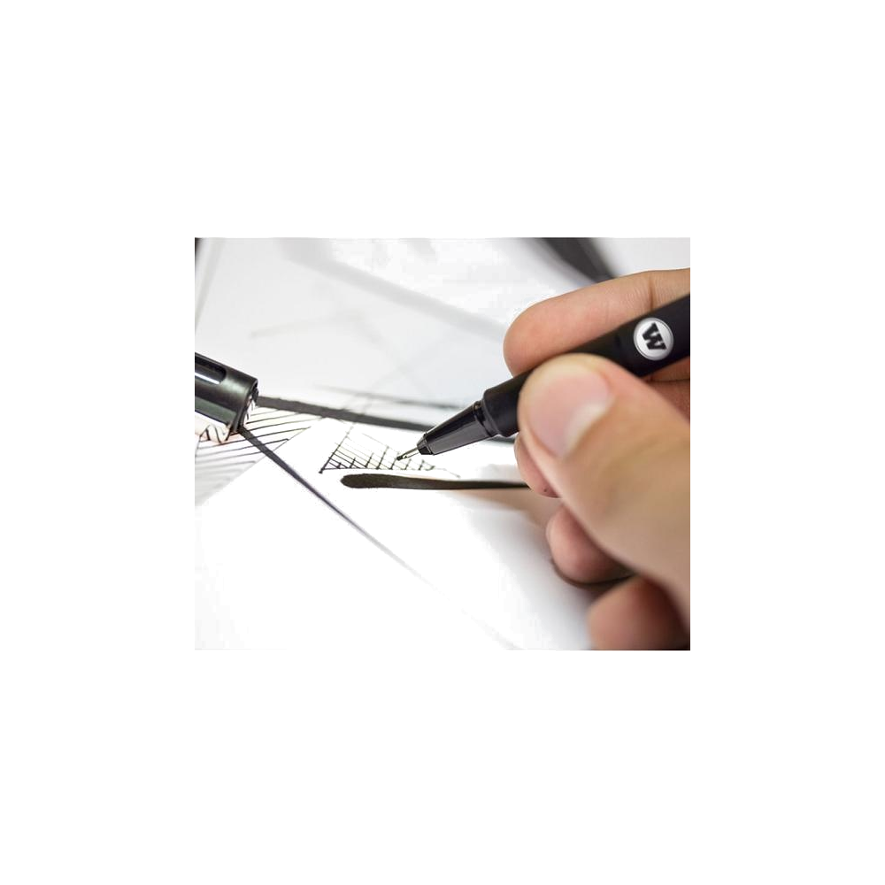 Blackliner pen - Molotow - black, 0,1 mm