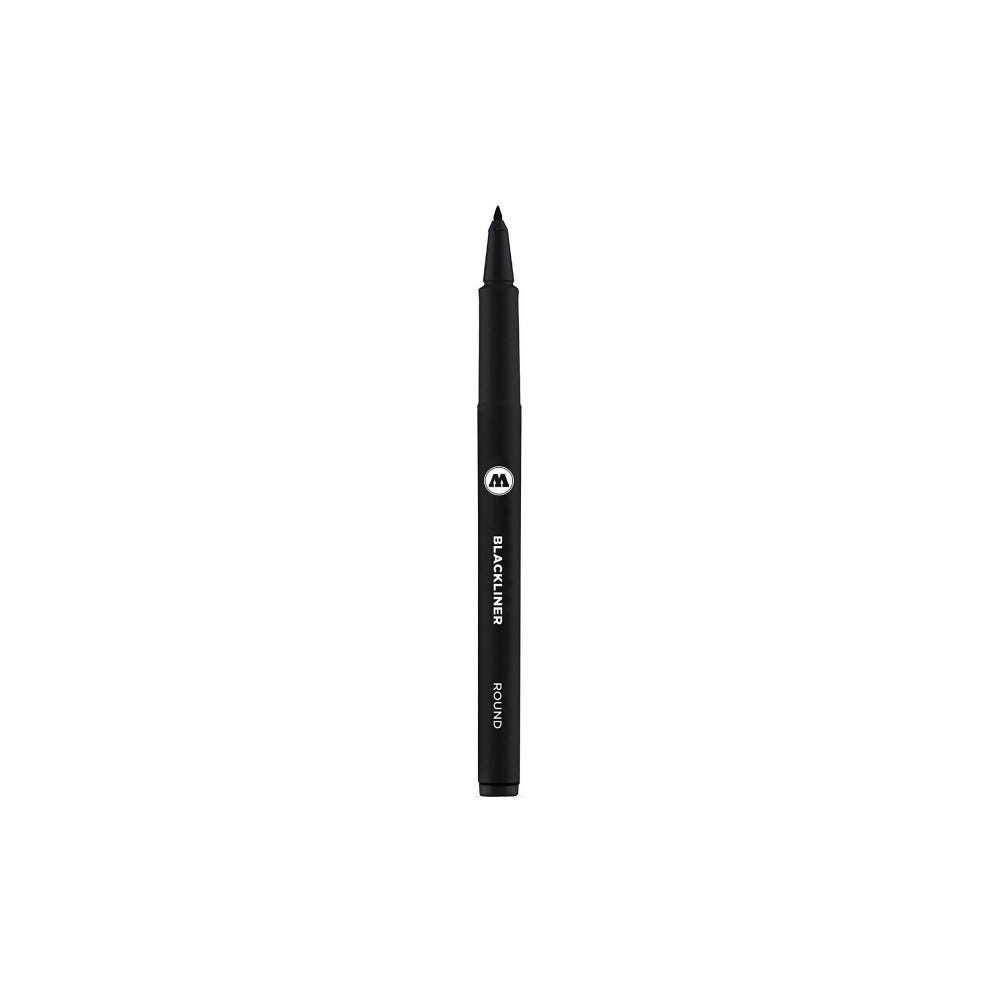 Blackliner Round pen - Molotow - black