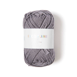 Ricorumi DK cotton yarn - Rico Design - Mouse Grey, 25 g