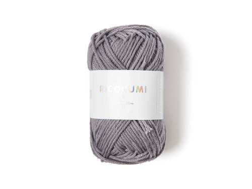 Włóczka bawełniana Ricorumi DK - Rico Design - Mouse Grey, 25 g