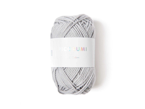 Włóczka bawełniana Ricorumi DK - Rico Design - Silver Grey, 25 g