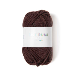 Ricorumi DK cotton yarn - Rico Design - Chocolate, 25 g