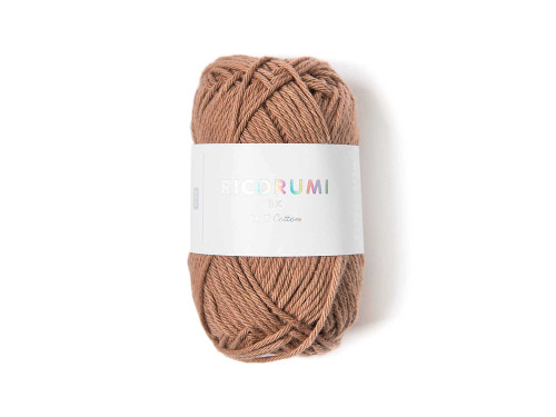 Ricorumi DK cotton yarn - Rico Design - Nougat, 25 g