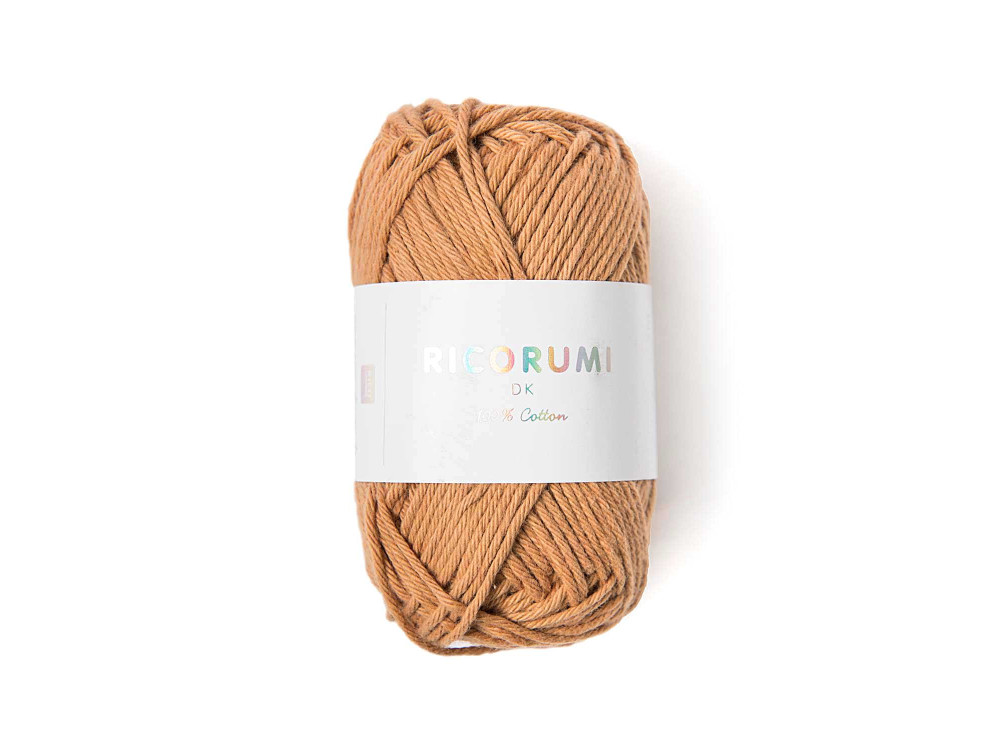 Włóczka bawełniana Ricorumi DK - Rico Design - Caramel, 25 g