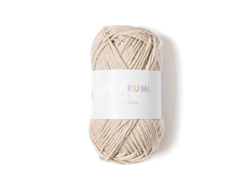 Ricorumi DK cotton yarn - Rico Design - Mastic, 25 g