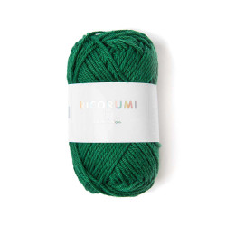 Ricorumi DK cotton yarn - Rico Design - Fir Green, 25 g