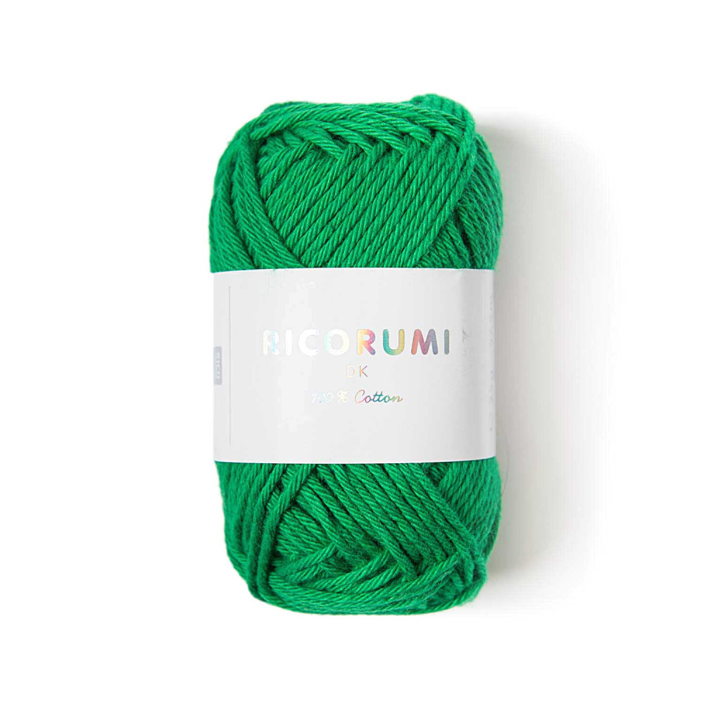 Ricorumi DK cotton yarn - Rico Design - Green, 25 g