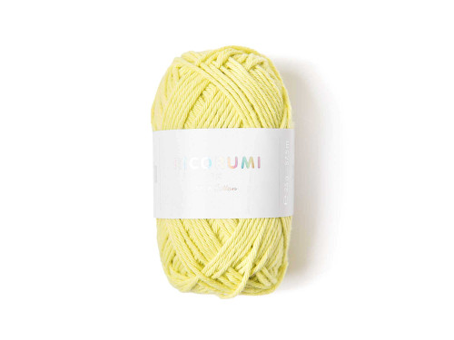 Ricorumi DK cotton yarn - Rico Design - Light Green, 25 g