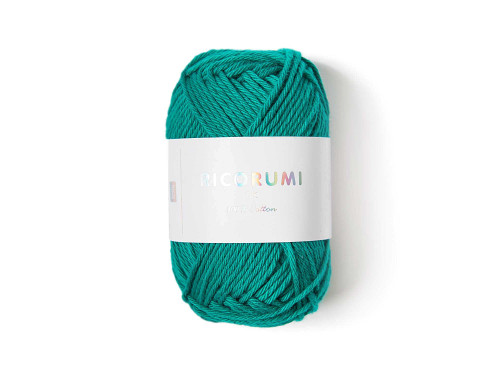 Ricorumi DK cotton yarn - Rico Design - Emerald, 25 g