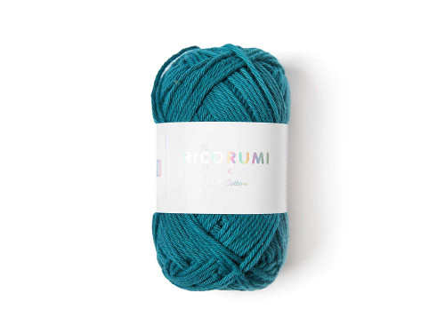 Włóczka bawełniana Ricorumi DK - Rico Design - Teal, 25 g