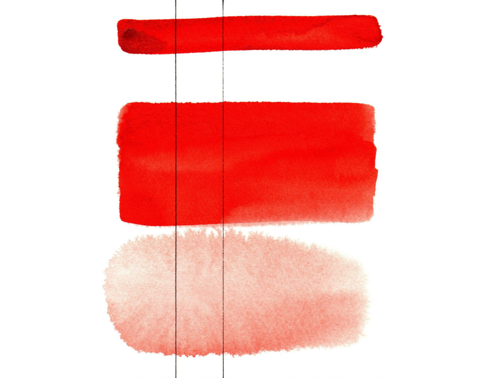 Aquarius watercolor paint - Roman Szmal - 357, Quinacridone Scarlet, pan