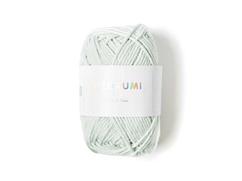 Ricorumi DK cotton yarn - Rico Design - Ice Green, 25 g