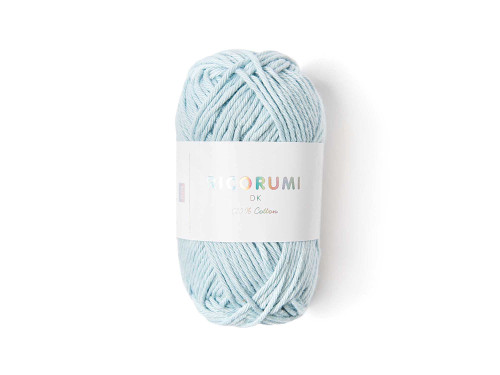 Ricorumi DK cotton yarn - Rico Design - Light Blue, 25 g