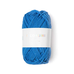 Ricorumi DK cotton yarn - Rico Design - Blue, 25 g