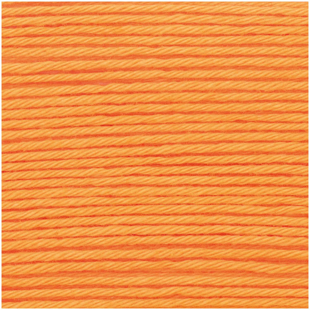 Ricorumi DK cotton yarn - Rico Design - Tangerine, 25 g