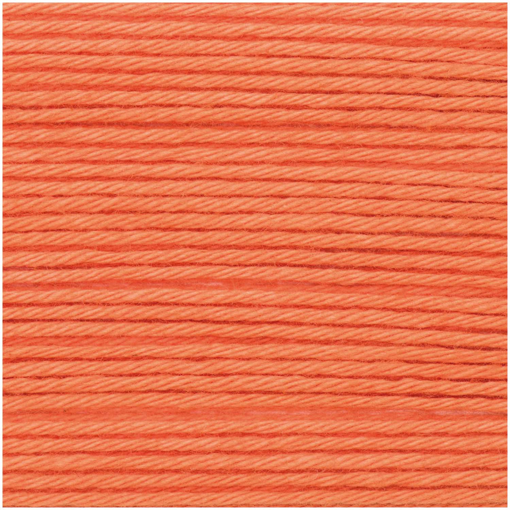 Ricorumi DK cotton yarn - Rico Design - Smokey Orange, 25 g